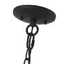 7_Heritage 15" Wide Black 4-Light Mini Chandelier more views