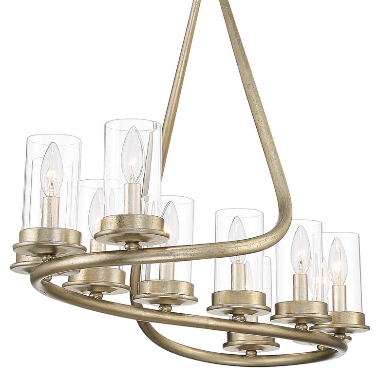 Heritage 43&quot; Wide Soft Gold 10-Light Island Chandelier more views