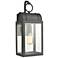 Heritage Hills 19" High 1-Light Outdoor Sconce - Aged Zinc