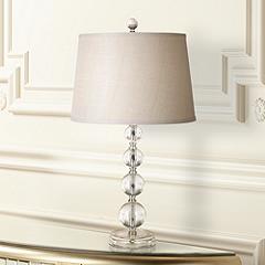 Image Herminie Stacked Ball Acrylic Table Lamp by 360 Lighting