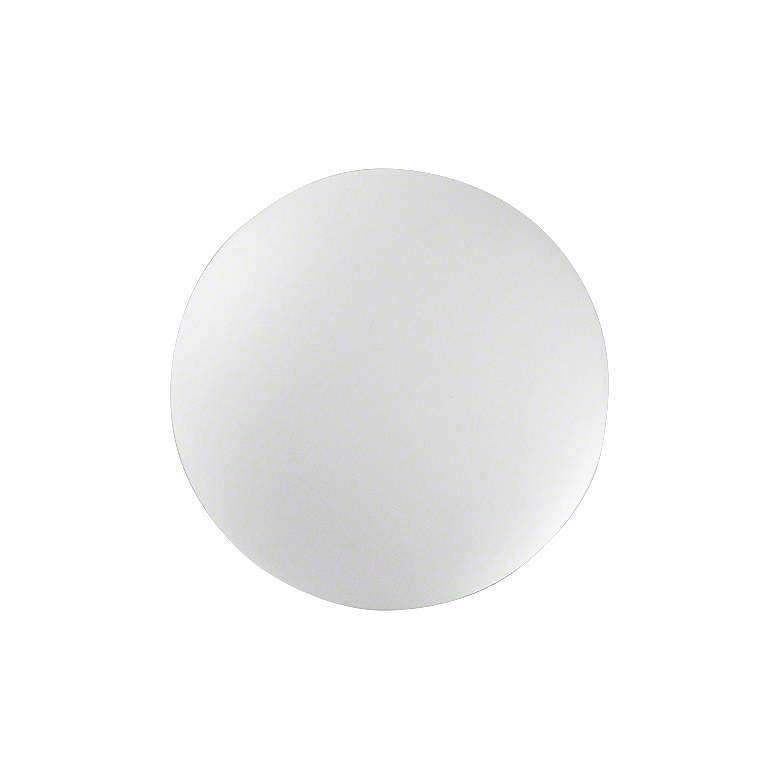 Image 1 Hermione 3" High Frosted White Small Crystal Sphere