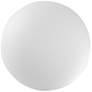 Hermione 3" High Frosted White Small Crystal Sphere