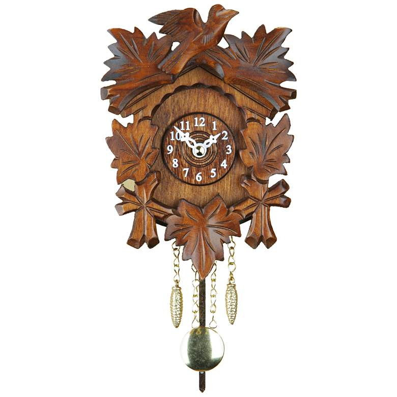 Image 1 Hermle Hans 5 1/2 inch High Musical Chime Cuckoo Clock