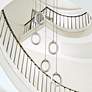 1_Hermosa 15.5" Wide 5.Light Chrome Accented Brushed Nickel LED Multi-Pe