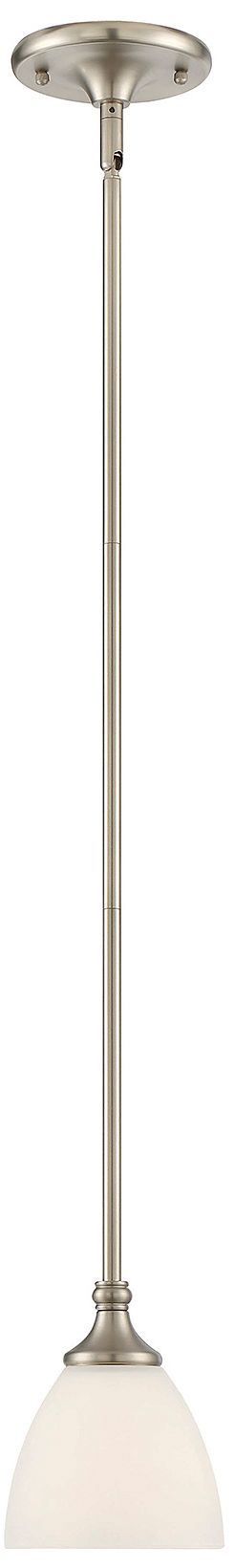 Herndon 1-Light Mini-Pendant in Satin Nickel