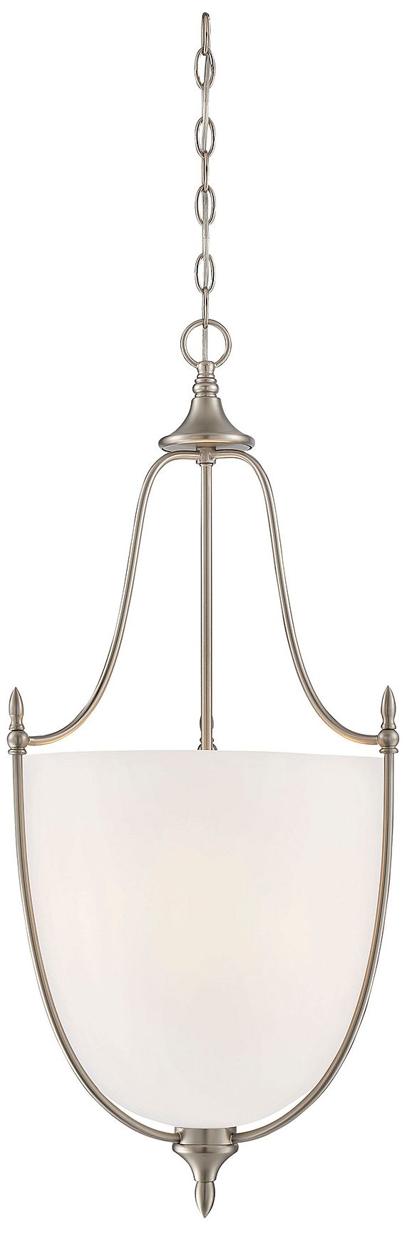 Thumbnail1 of Herndon 3-Light Pendant in Satin Nickel