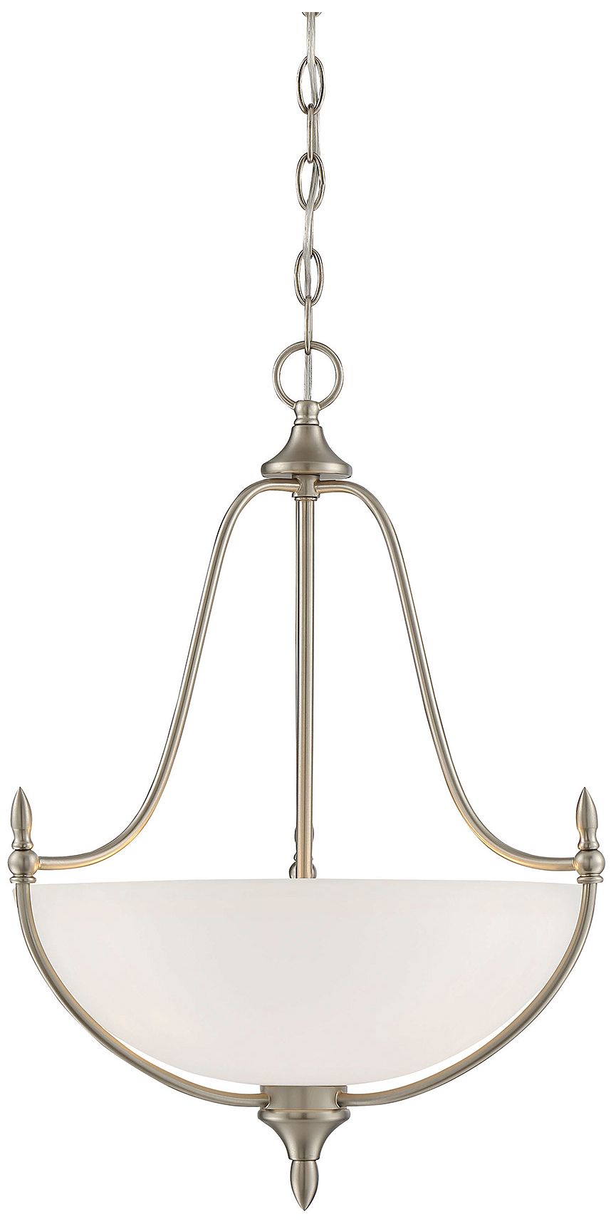 Herndon 3-Light Pendant in Satin Nickel
