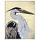 Heron Beauty 42"W x 52"H Framed Art