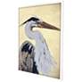 2_Heron Beauty 42"W x 52"H Framed Art more views