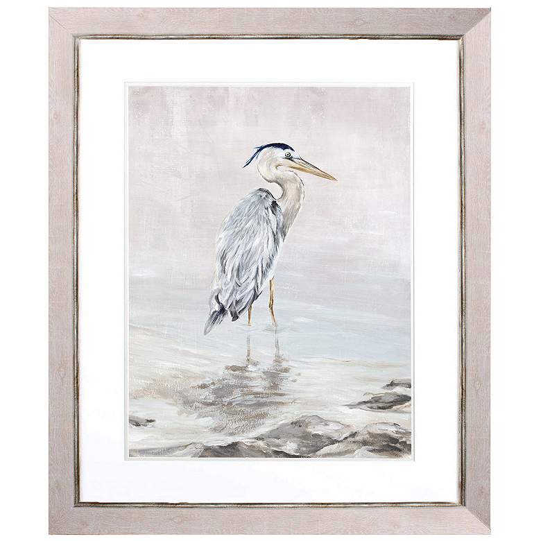 Image 2 Heron Beauty II 28"W x 34"H Framed Art