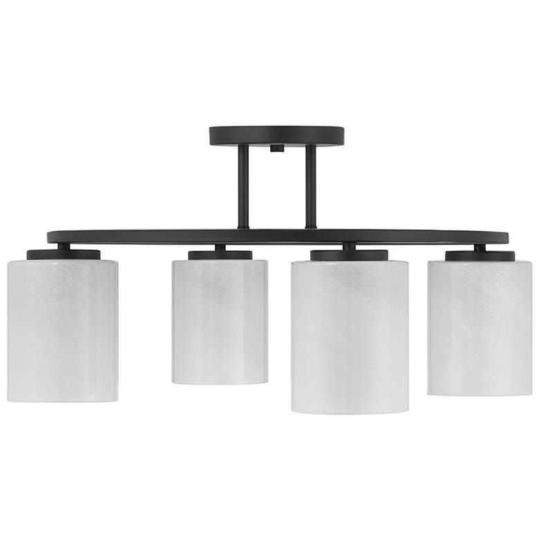 Image 2 Herron 4-Light Ceiling Light in Matte Black more views