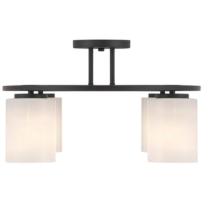 Image 3 Herron 4-Light Ceiling Light in Matte Black more views