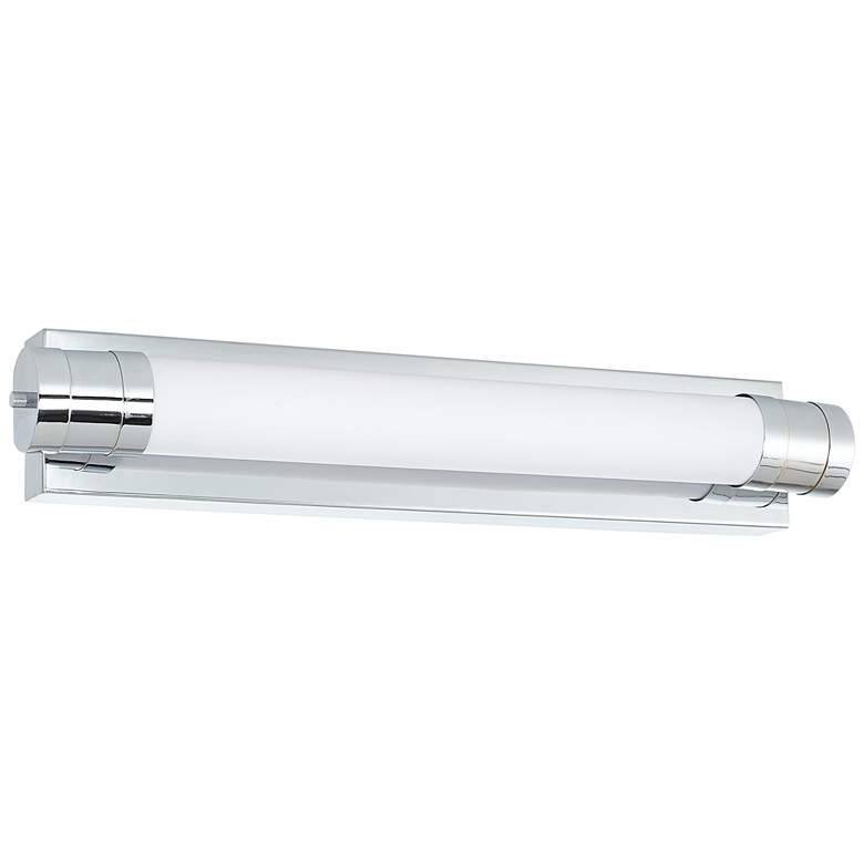 Image 1 Herzog 38" Wide Polished Chrome LED Bath Light