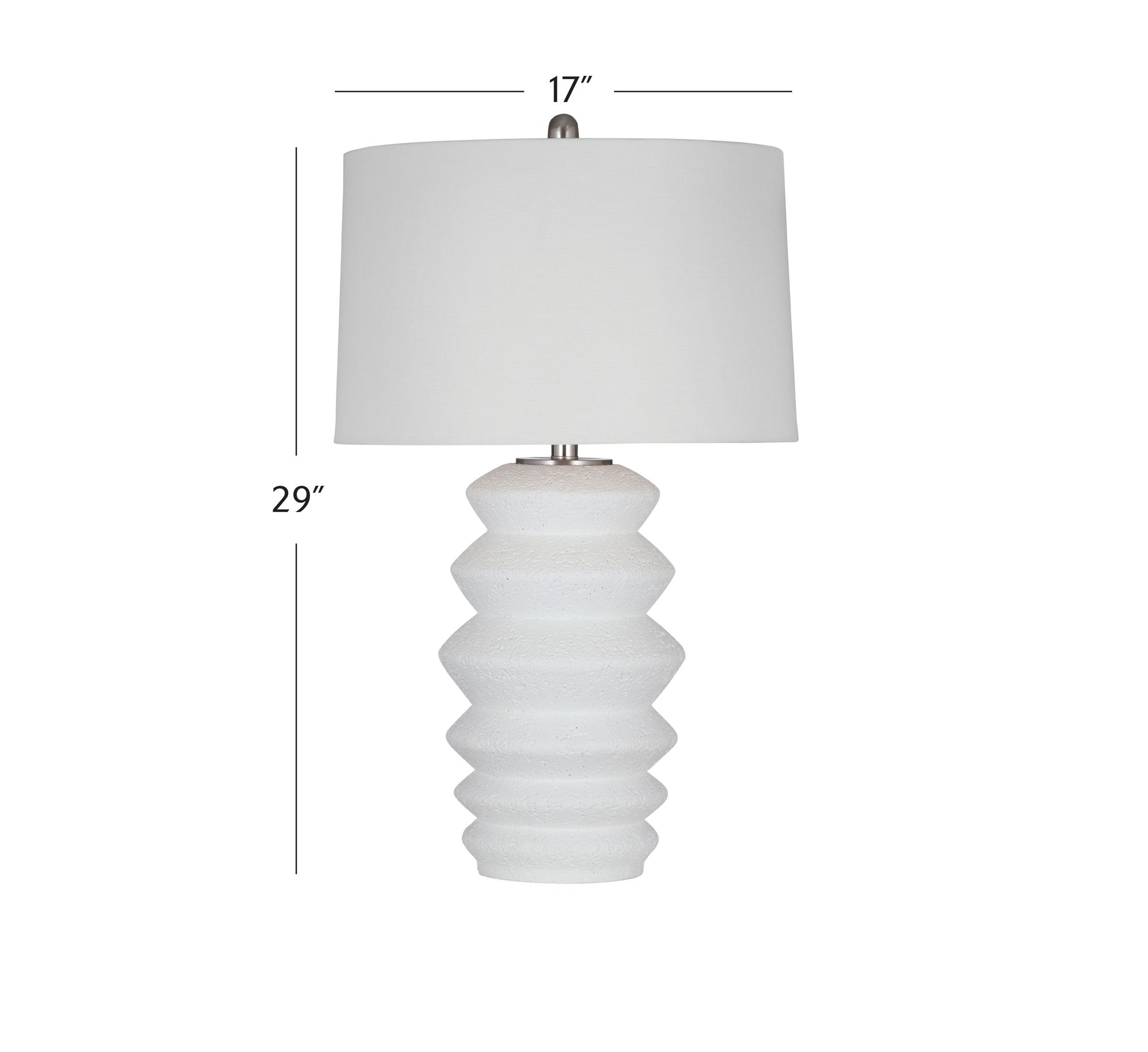Image 3 Hess 29" High White Table Lamp more views