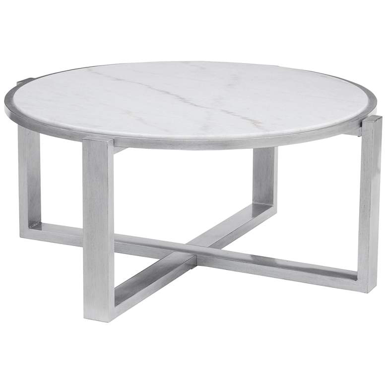 Image 1 Hessle 18"Modern Round Cocktail Table