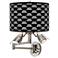 Hexahedron Giclee Plug-In Swing Arm Wall Lamp