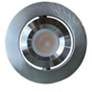Hexo 2" Wide Silver Metal Round LED Cabinet Downlight