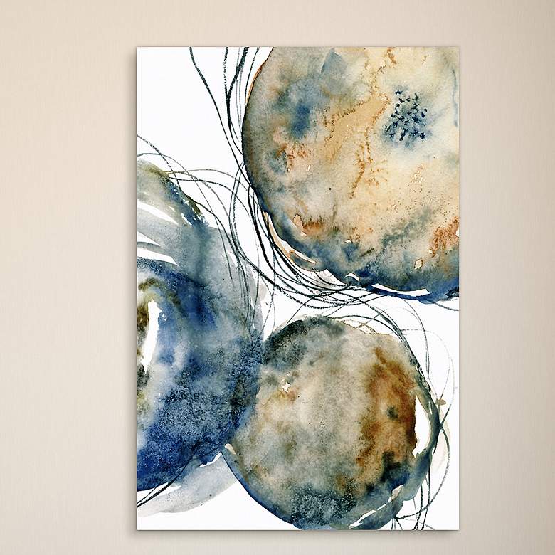 Image 2 Hibernation I 48" High Free Floating Tempered Glass Wall Art