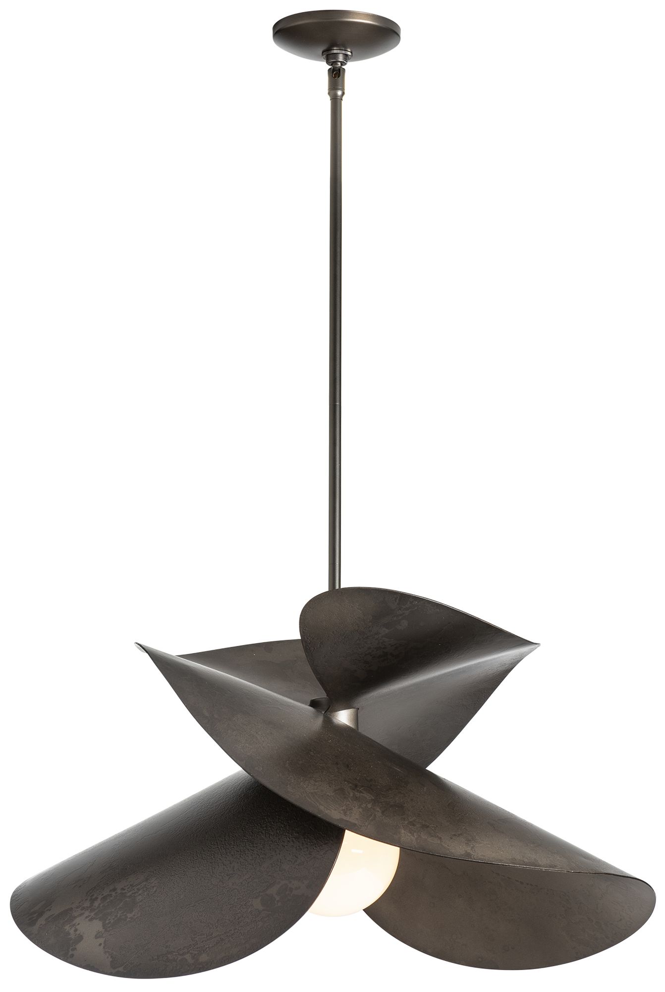 Image 7 Hibiscus 25" Wide Dark Smoke Pendant more views