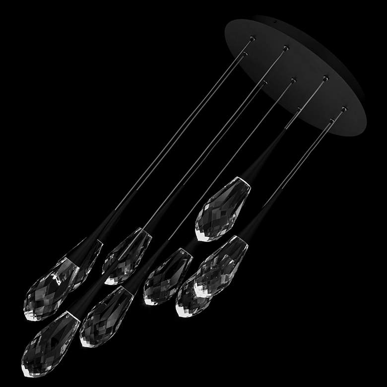 Image 3 Hibiscus 9 Light LED Multi-Light Pendant more views
