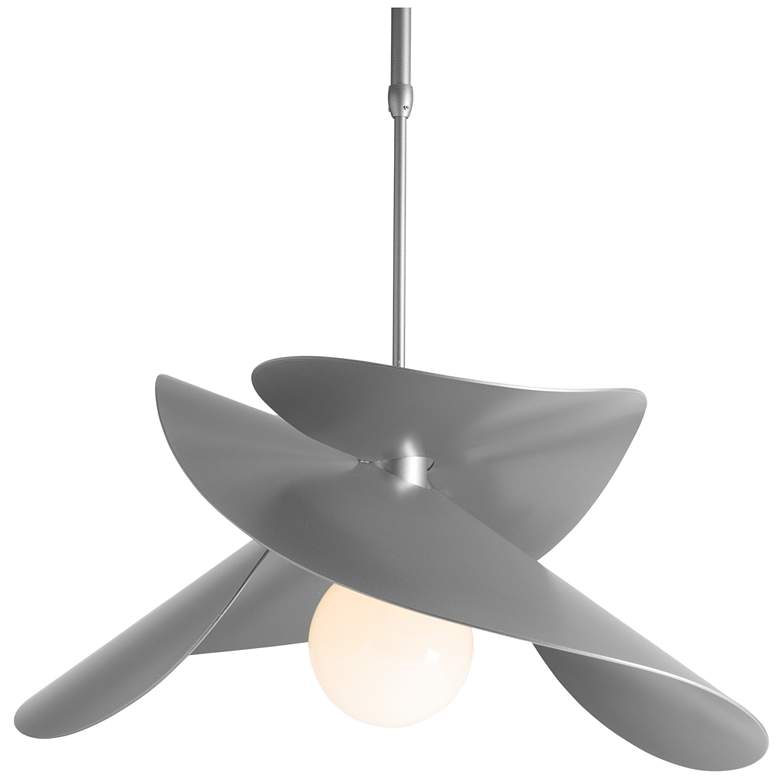 Image 1 Hibiscus Outdoor Pendant - Steel Finish - Standard