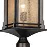 Hickory Point 104" High Bronze Direct Burial Post Light