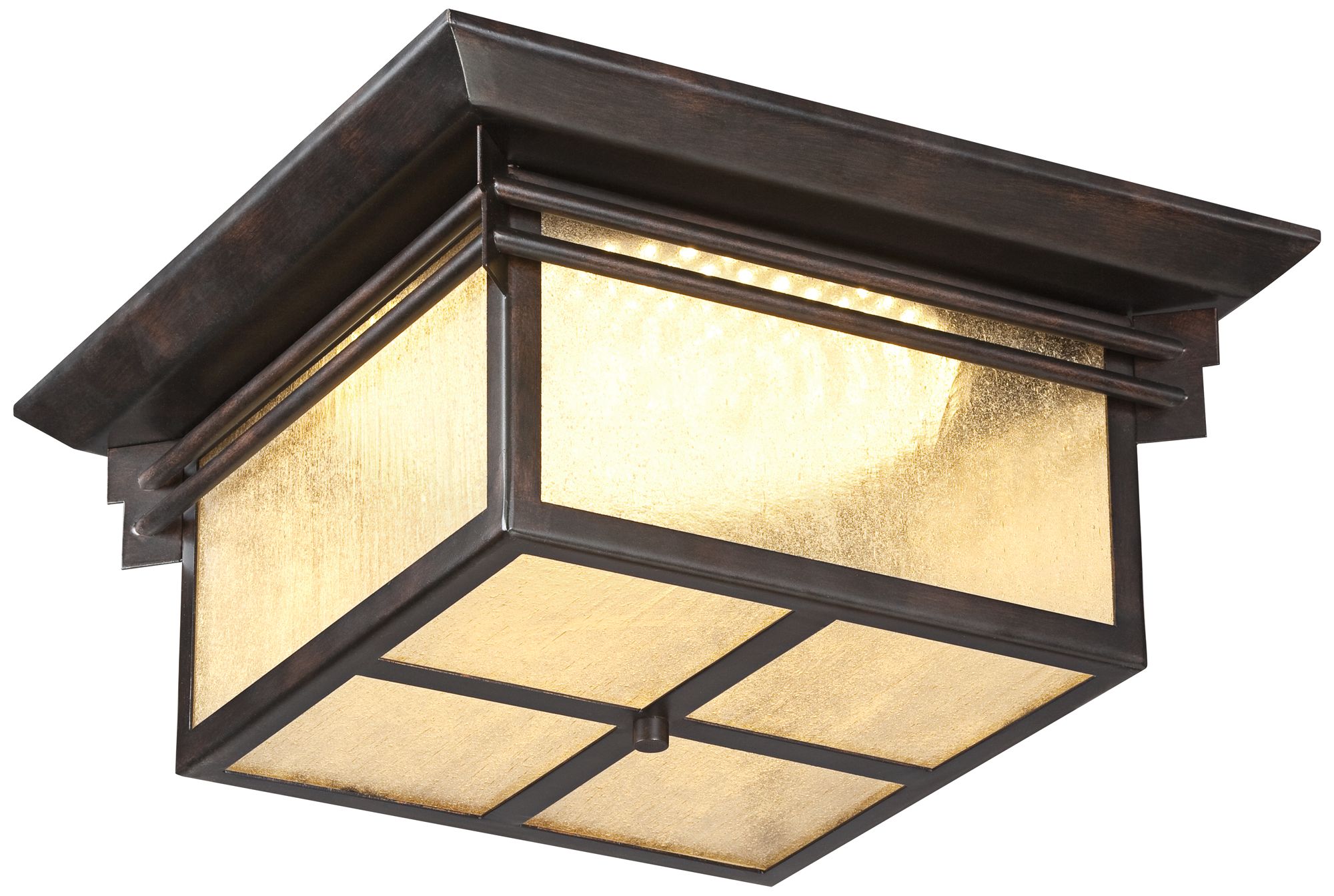 Hickory Point 15" Wide LED Outdoor Ceiling Light