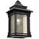 Hickory Point 16 1/2" High Bronze Outdoor Pocket Wall Light