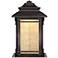Hickory Point 16 1/2" High LED Pier Mount Light in Bronze