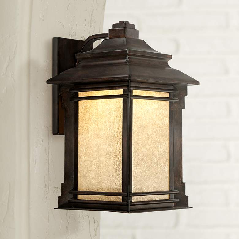 Image 1 Hickory Point 16 inch High Outdoor LED Light