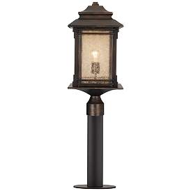 Image2 of Hickory Point 33 1/2" High Bronze Path Light w/ Low Voltage Bulb