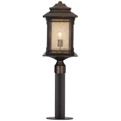Hickory Point 33 1/2&quot; High Bronze Path Light w/ Low Voltage Bulb