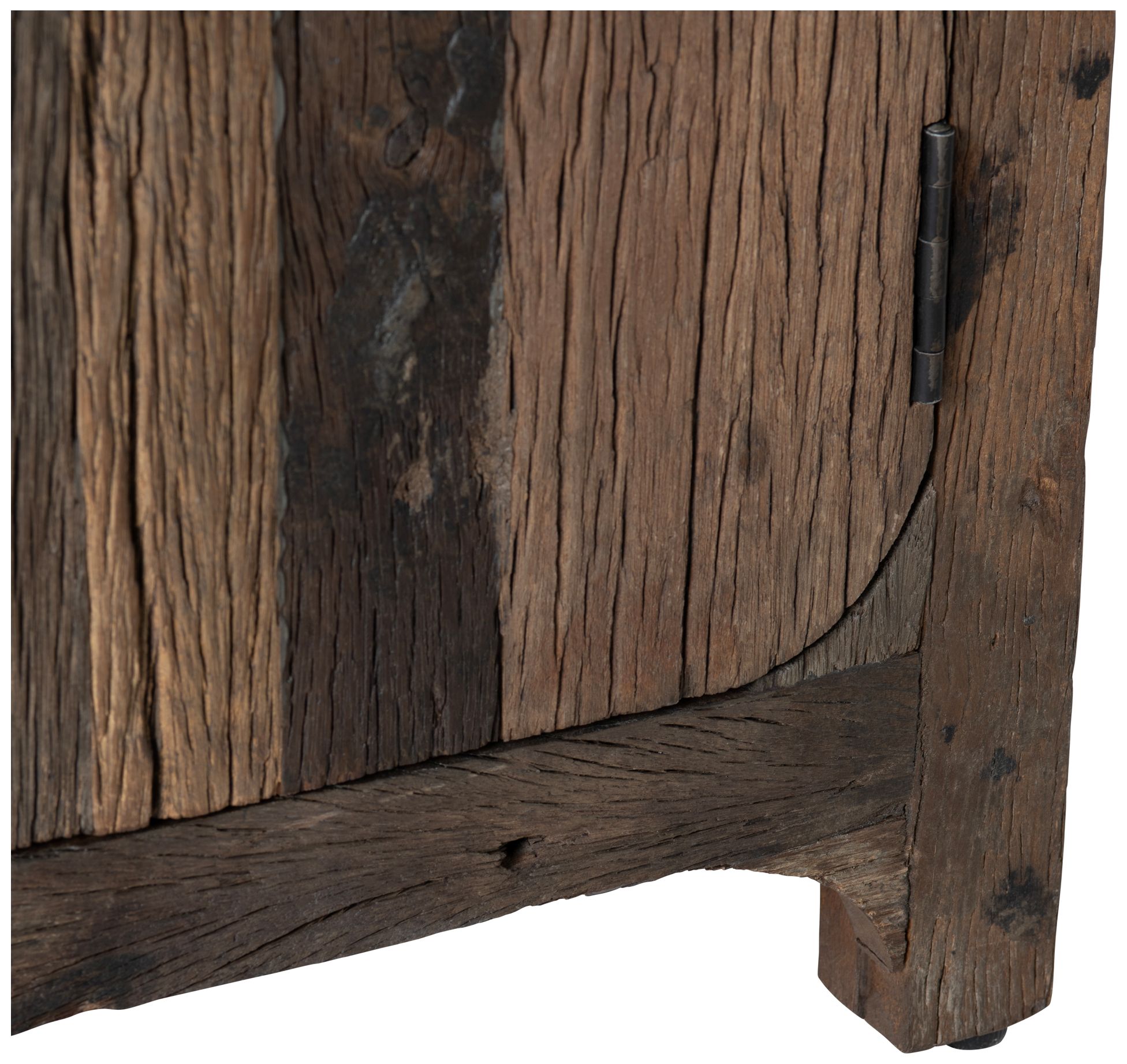 Image 4 Hickory Ridge 80" Wide Natural Wood Grain 4-Door Sideboard more views