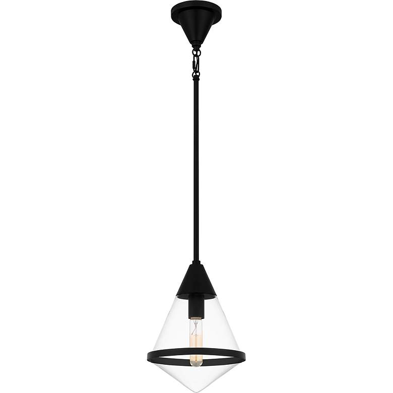 Image 4 Hidalgo 1-Light Matte Black Mini Pendant more views