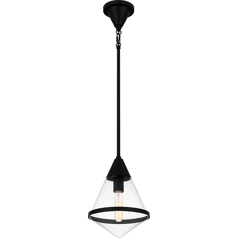 Image 7 Hidalgo 1-Light Matte Black Mini Pendant more views