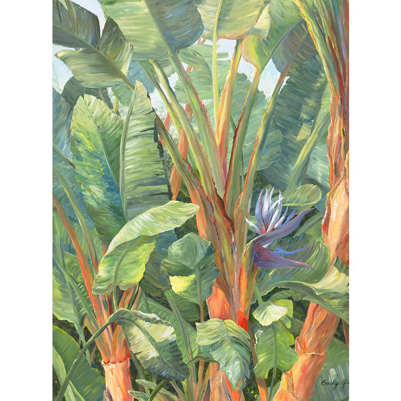Image 1 Hidden Paradise #1 40"H All-Weather Outdoor Canvas Wall Art