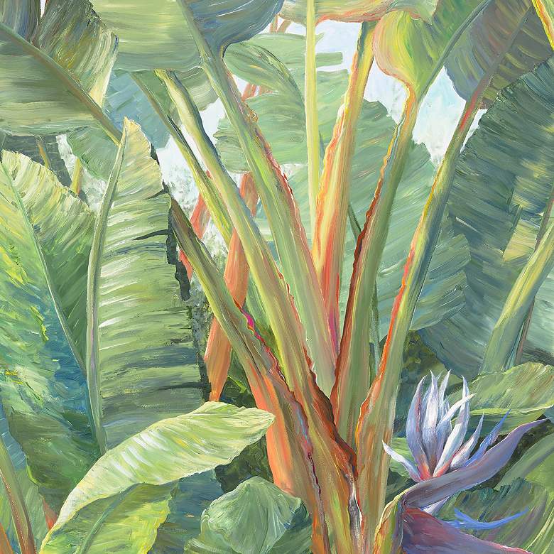 Image 2 Hidden Paradise #1 40"H All-Weather Outdoor Canvas Wall Art more views