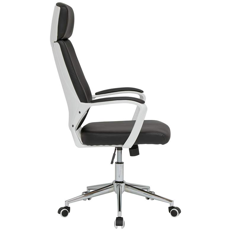 Image 7 High Back Deluxe Black Adjustable Swivel Managers Chair more views