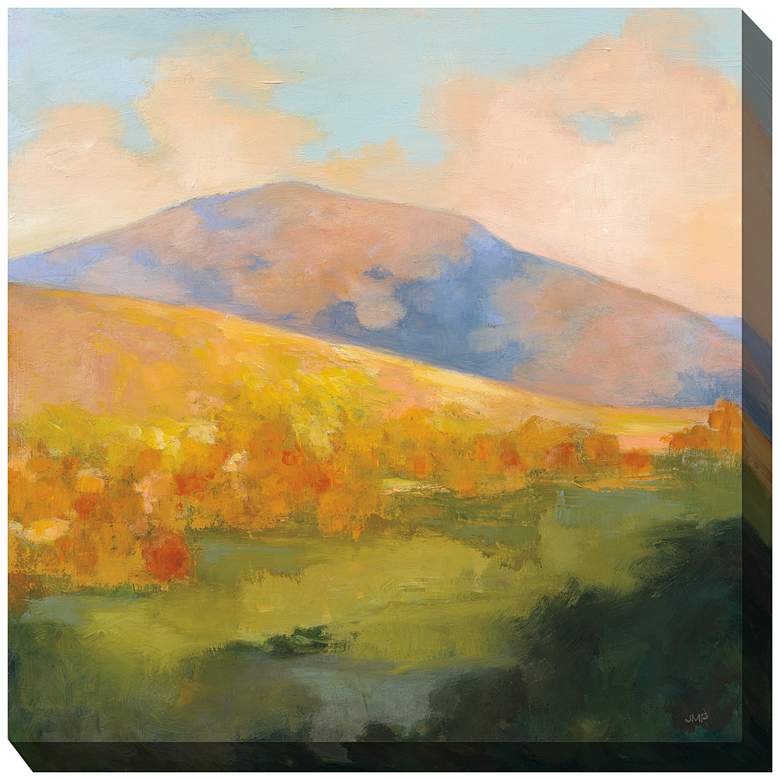 Image 1 High Country Dawn 24 inch Square Outdoor Canvas Wall Art