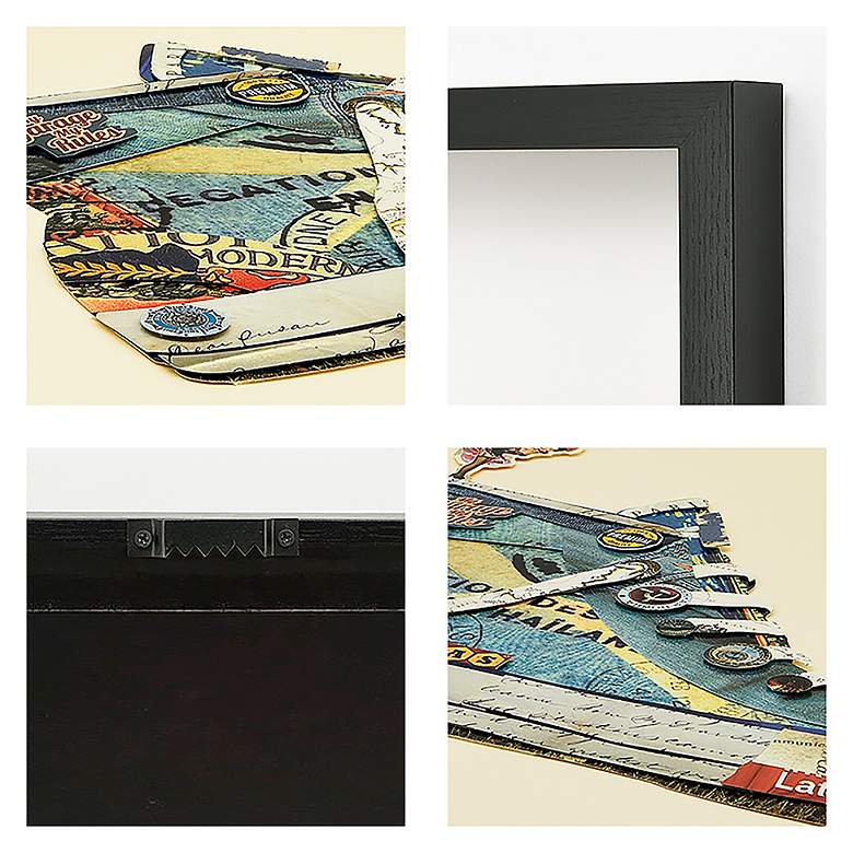 Image 3 High Heeled and Top Sneaker 25" High 2-Piece Wall Art Set more views