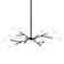 High Line 55 1/2" Wide Dark Bronze 12-Light Pendant Light