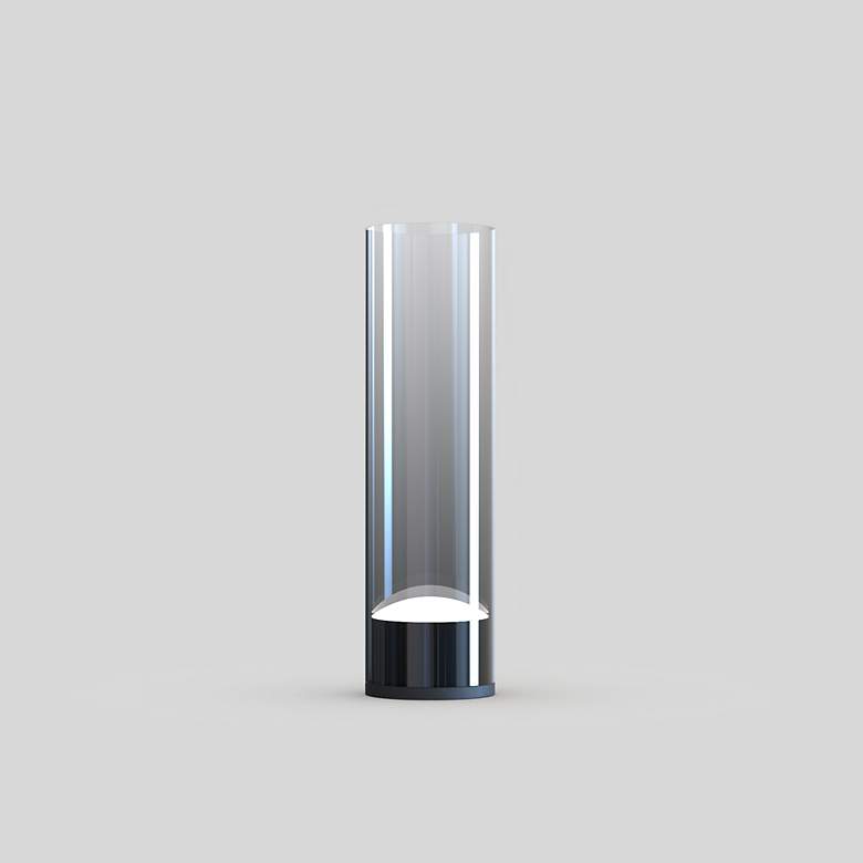 Image 3 Highball 14" LED Table Lamp Graduating Smoke more views