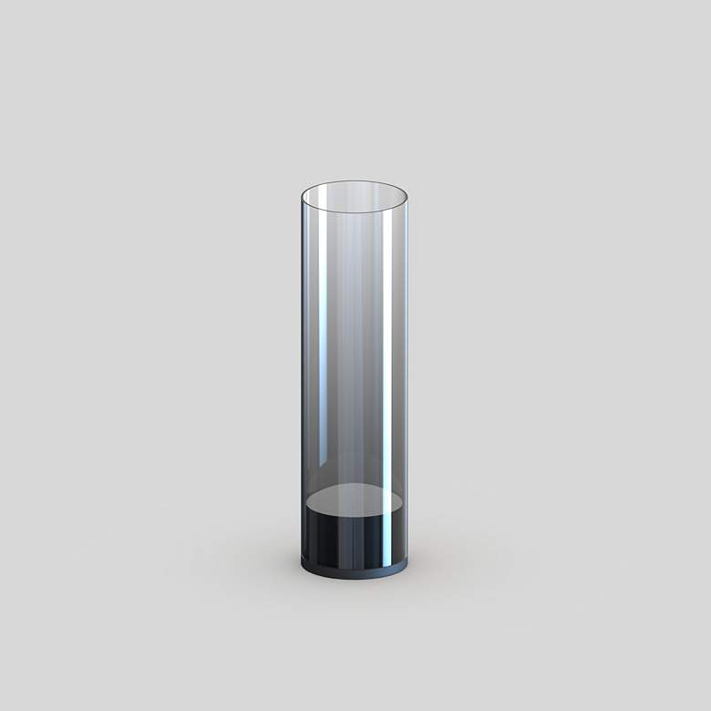 Image 4 Highball 14" LED Table Lamp Graduating Smoke more views