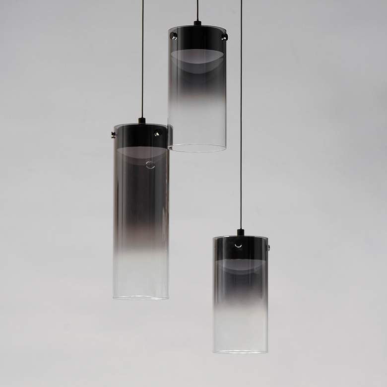 Image 5 Highball 3-Light LED Pendant Gunmetal more views