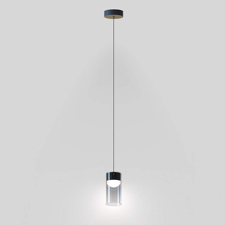 Image 2 Highball LED Mini Pendant Gunmetal more views