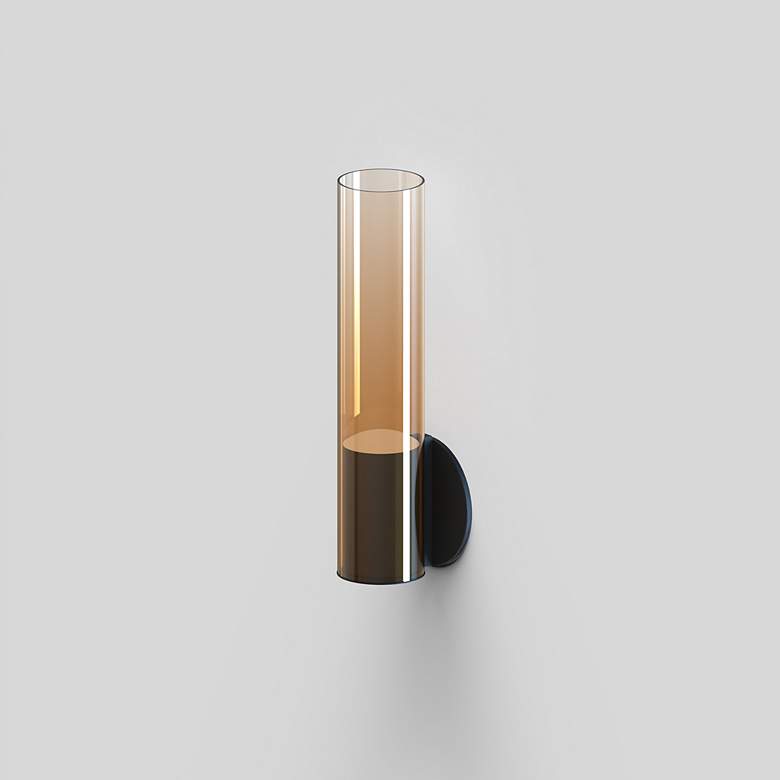 Image 3 Highball LED Wall Sconce Gunmetal more views