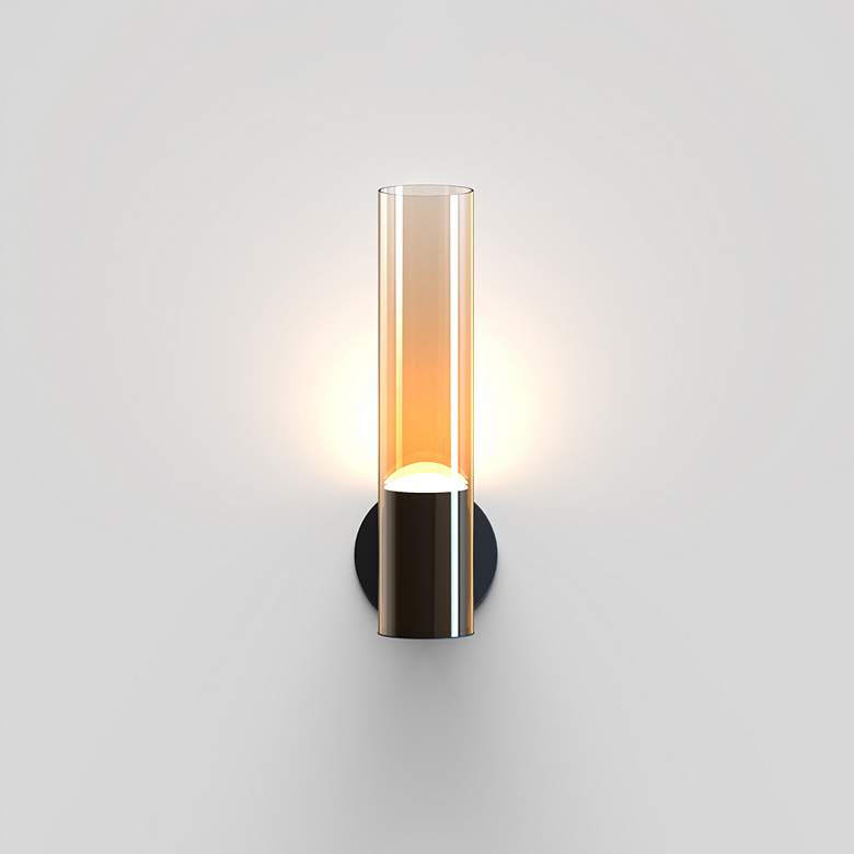 Image 4 Highball LED Wall Sconce Gunmetal more views