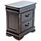 Highclere Castle Cherry 2-Drawer Traditional Nightstand