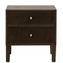 Highland 2-Drawer Nightstand, Dutch Brown Oak
