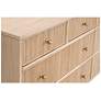 6_Highland 67 1/2" Wide Natural Oak 8-Drawer Double Dresser more views